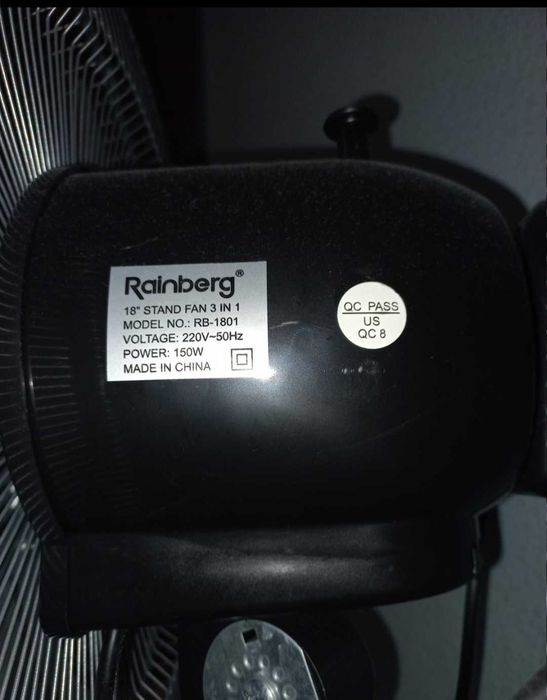 Вентилятор Rainberg