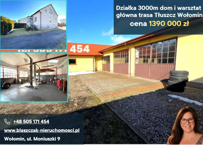 Działka budowlana od 960m Tłuszcz Jasienica PKP szkoła - Widok 4