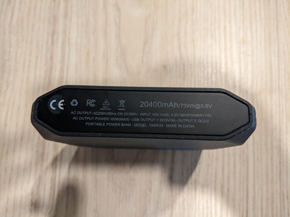 Omnicharge Omni20 power bank