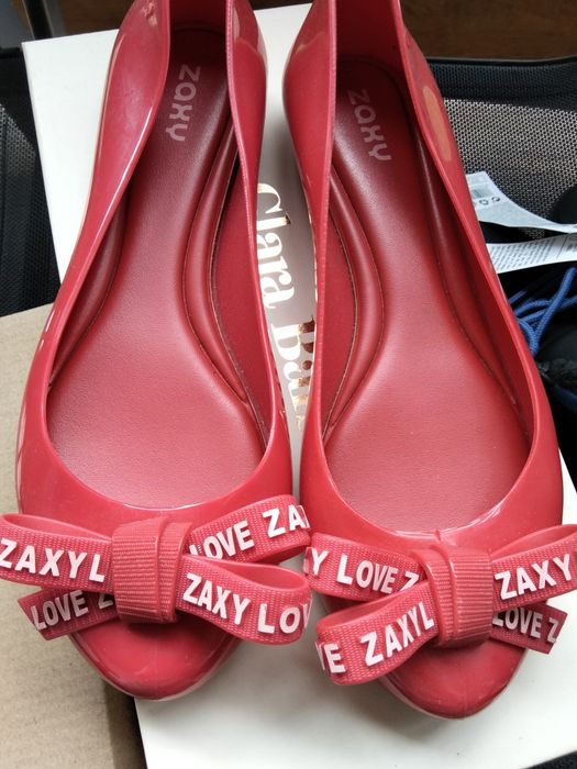 Czerwone baleriny Zoxy roz 37