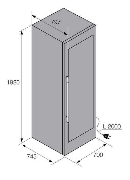 Chłodziarka do wina ASKO WCN311942G