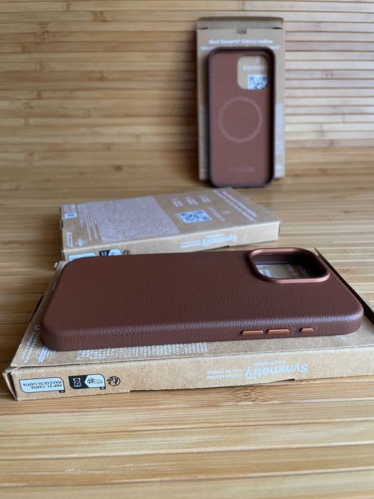 Чохол OtterBox Symmetry Cactus Leather для iPhone 15 Pro Max / 15 Pro