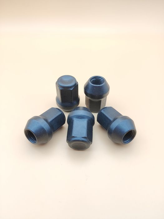 Колесные гайки М12х1.5 черные ключ 19мм Киа Мазда Авео Тойота Хонда