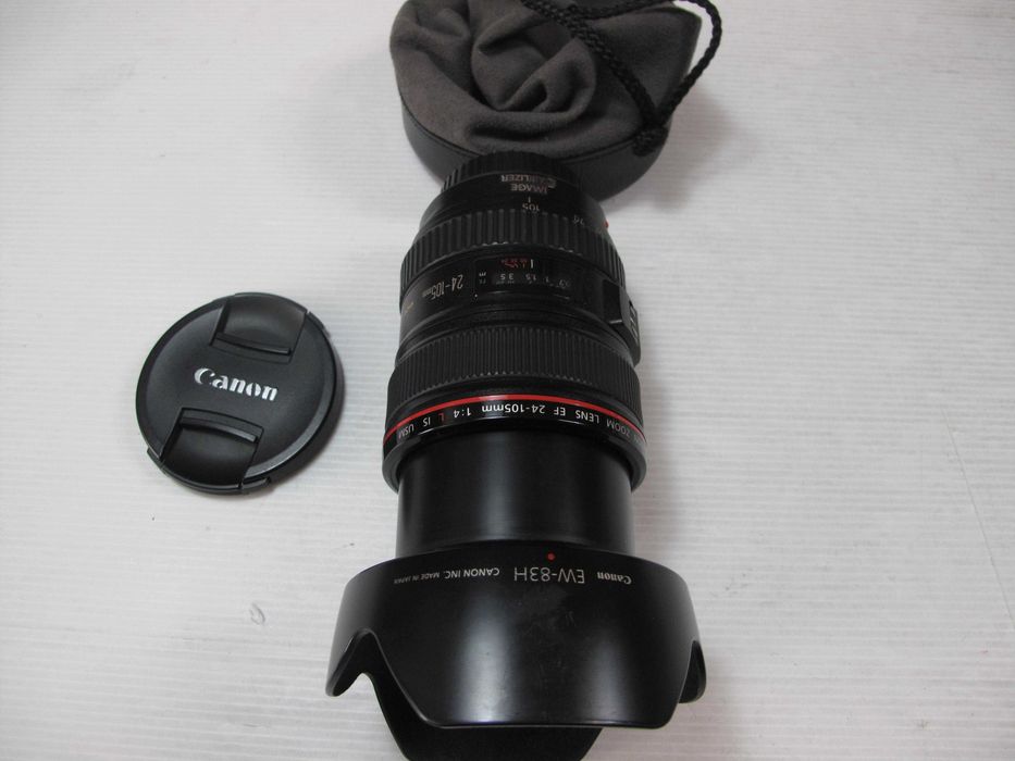 Canon 24-105 L IS tudo excelente condição como se pode ver nas fotos