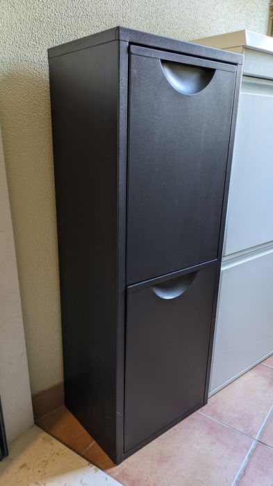 Caixote reciclagem 2 compartimentos