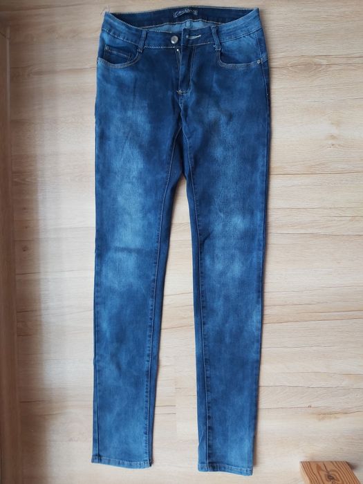 Spodnie jeansowe cieniowane damskie r. M Miss Cherry