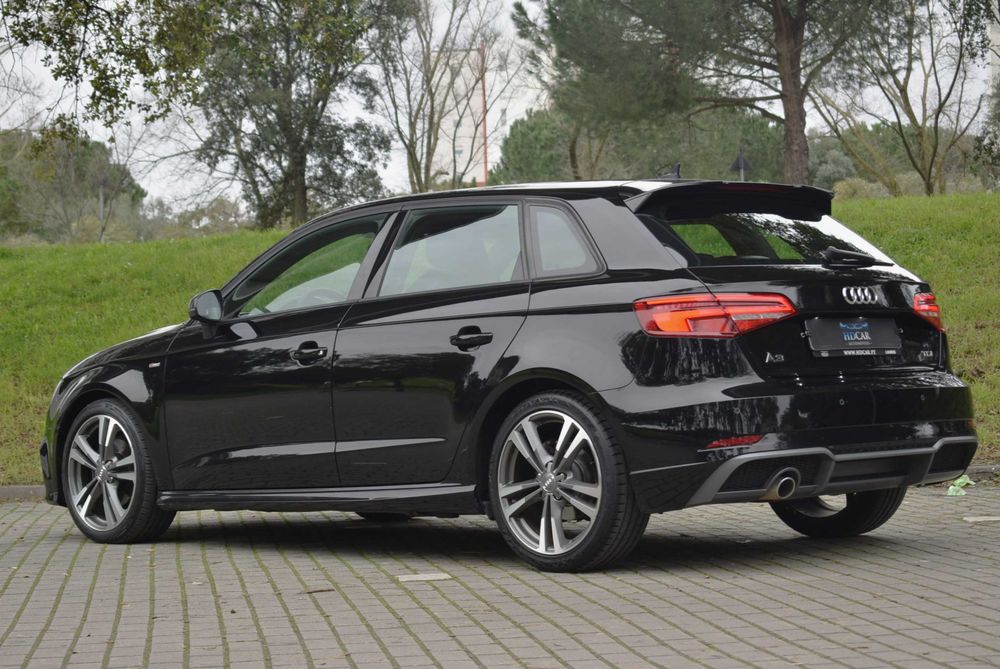 240€ Mês # Audi A3 Sportback 1.6 TDi S-Line (3x) 116cv # 2017/07