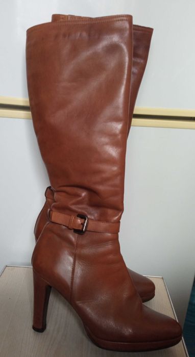 Чоботи жіночі, натуральна шкіра, 36 розмір