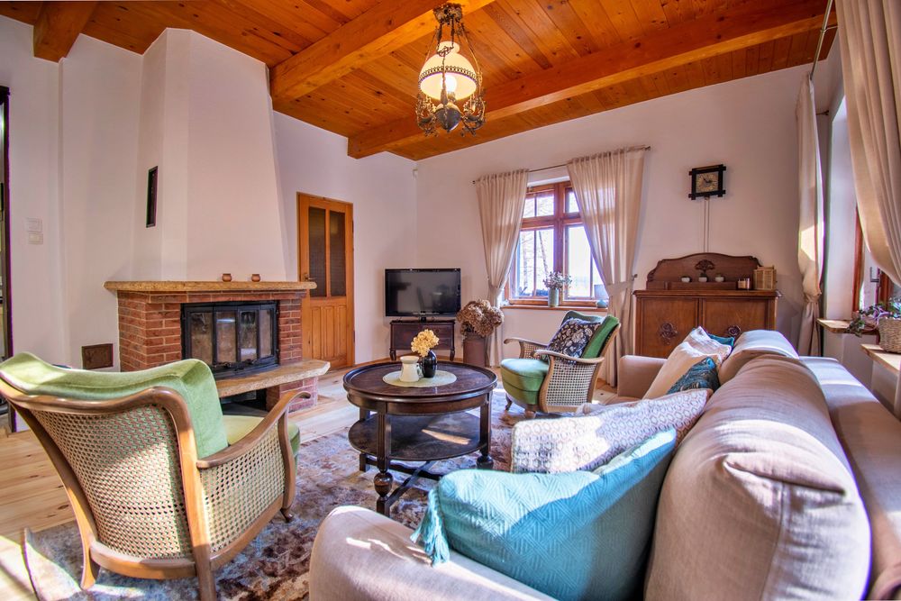 Mazurski dom z bezpośrednim dostępem do jeziora przy lesie