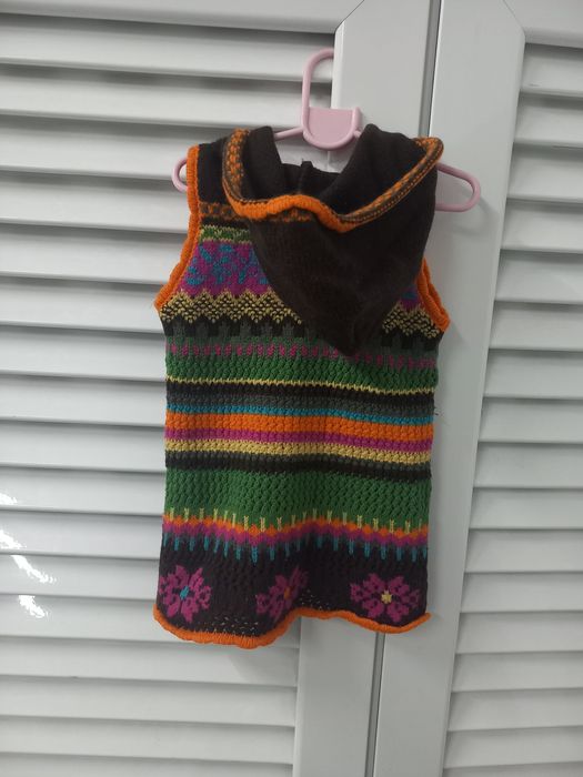 Vestido de menina malha BENETTON 3 anos