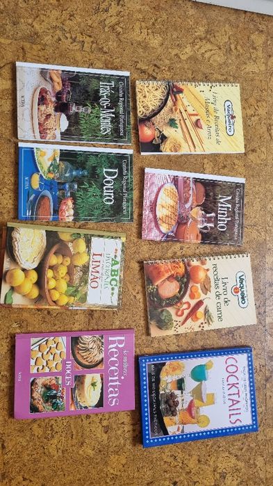 Vendo livros de culinária