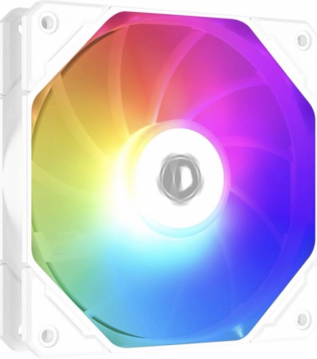 Білий вентилятор ID-COOLING TF-12025-Pro ARGB Reverse