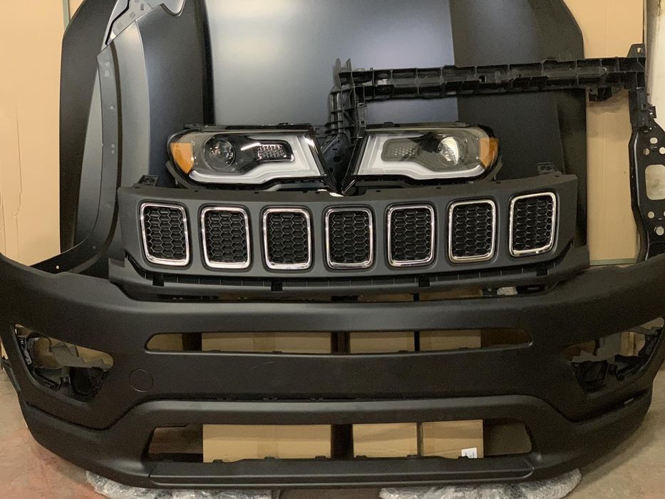 Капот алюминий Jeep Compass 2017-/капот джип компасс