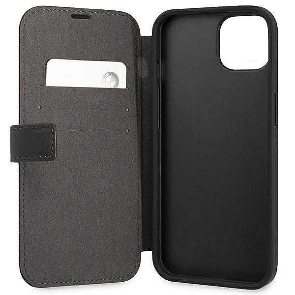 Etui BMW Signature na iPhone 13 mini - czarne
