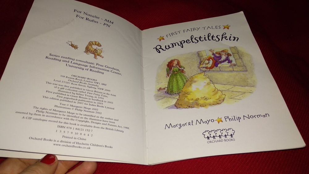 школьная библиотека книга на английском Rumplestiltskin Margaret Mayo