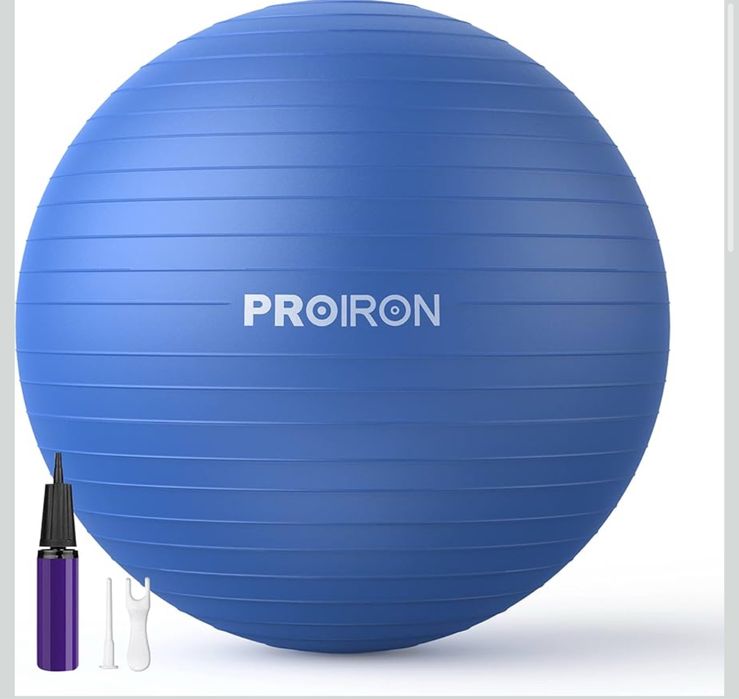 PROIRON Piłka do ćwiczeń z pompką 65cm