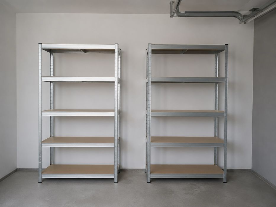 NOWE 2x Regał Garażowy Metalowy 5 Półek 180x90x40