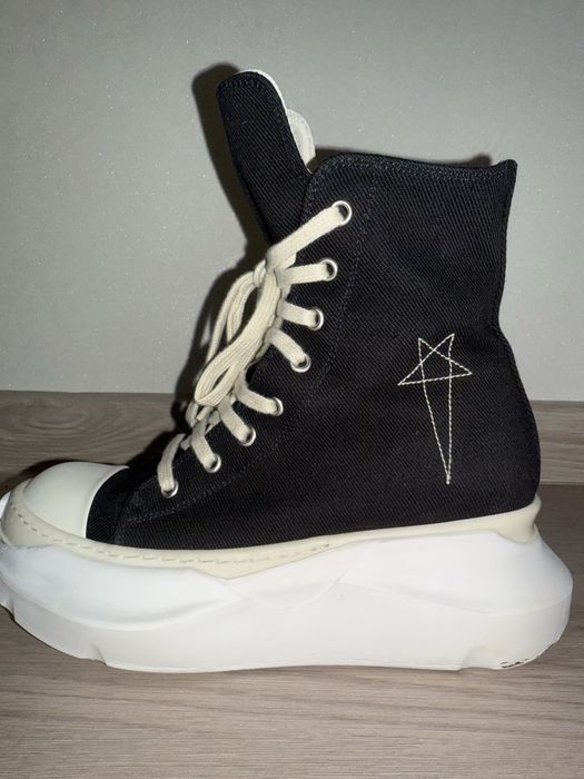 Rick Owens DRKSHDW Abstract Penta High Top Sneakers