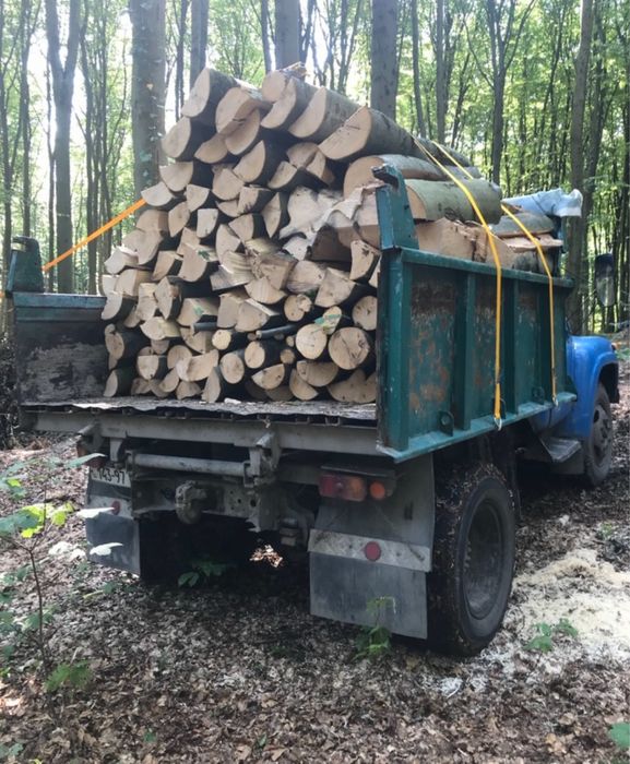 Рубані дрова з доставкою копки метровки бук сухі дуб Львів