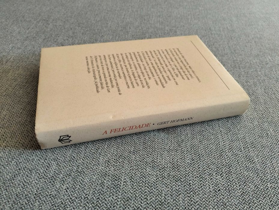 Livro "A felicidade" de Gert Hofmann