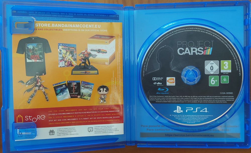 Project Cars PS4