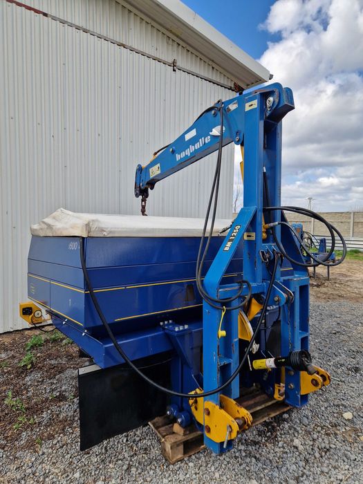 Rozsiewacz BOGBALLE EXW WAGA 2500 kg dzwig do big bagow hds komputer