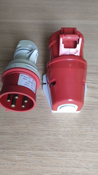 Wtyczka + gniazdo siłowe 5pin 32A