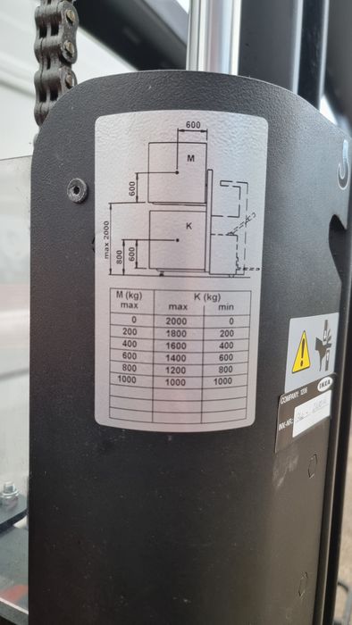 Электроштабелер BT TOYOTA SPE200D з літій-іонною батареєю