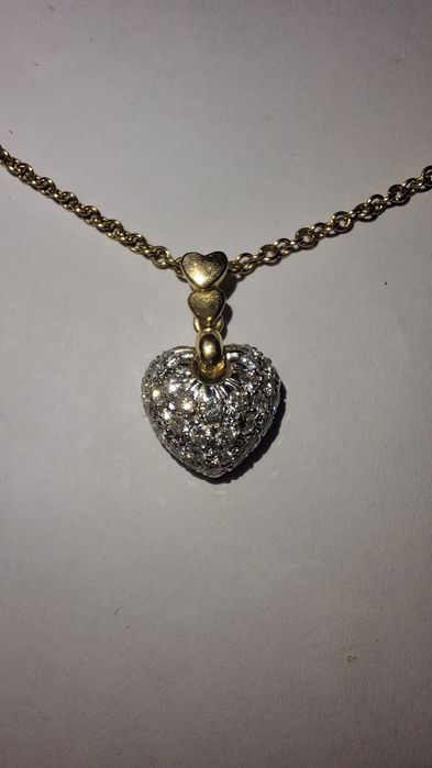 750 золотая цепочка с кулоном