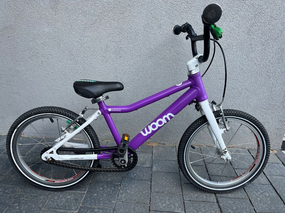 Rower Woom 3, koła 16 cali, aluminiowa rama,  bardzo lekki