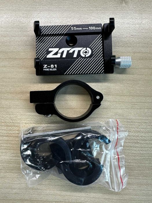 Uchwyt rowerowy aluminiowy ZTTO na telefon rower motocykl hulajnogę