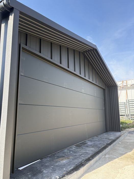 Garaże Blaszane Wiaty Domki Ogrodowe Bramy Segmentowe 7x7 7x6 6x6 6x5 4x6 4x5 3x6 3x5 Producent | Transport i Montaż Gratis