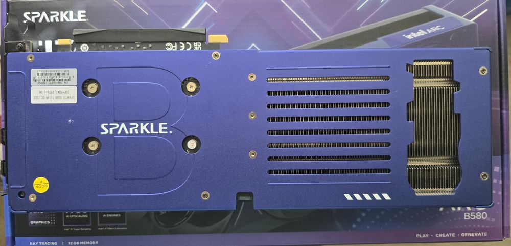 Відеокарта intel arc b580 12gb