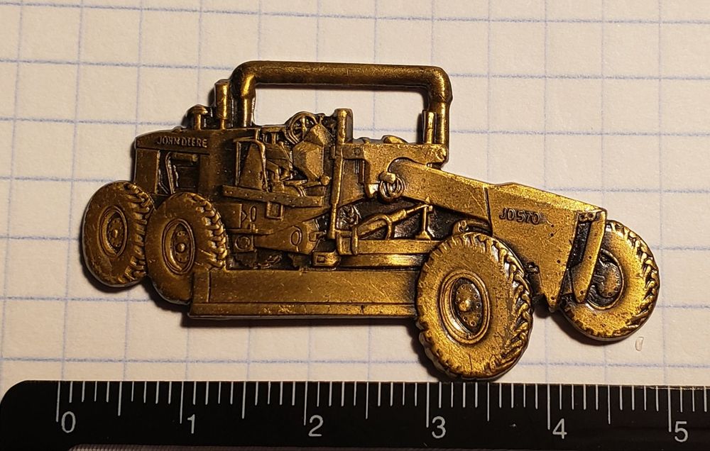 Kolekcjonerski John Deere Fob (brelok) do zegarka kieszonkowego