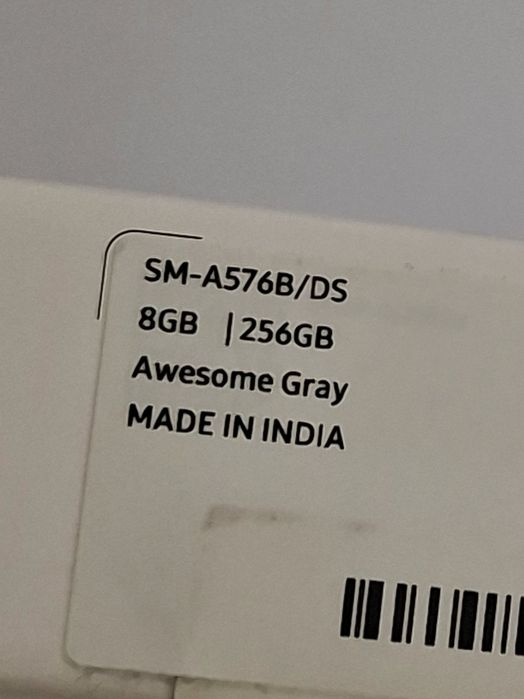 Samsung a57 está novo