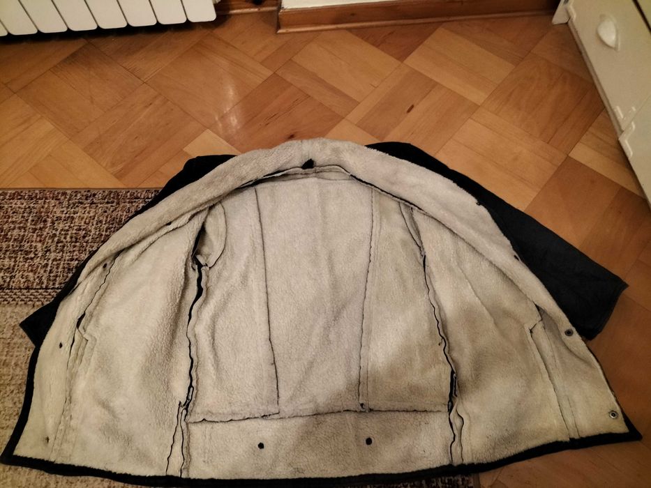 Ciepły męski kożuszek kożuch