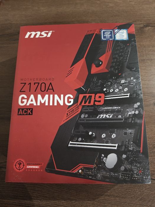 PC Intel i7-6700K/MSI Z170A Gmng M9 ACK/RAM G-Skill Ripjaws 16GB DDR4