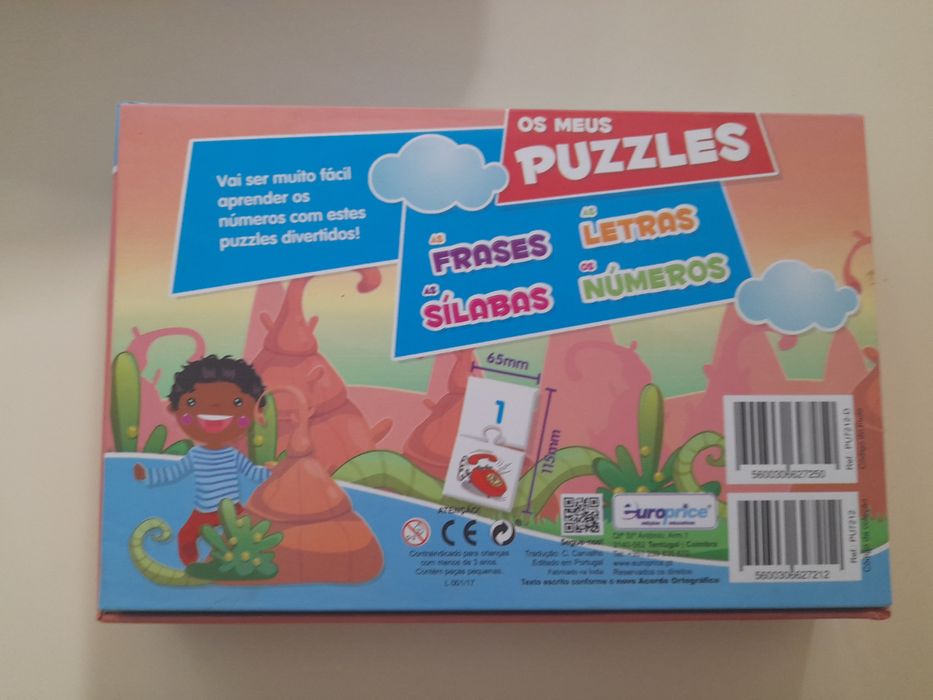 Jogos  /puzzles infantis