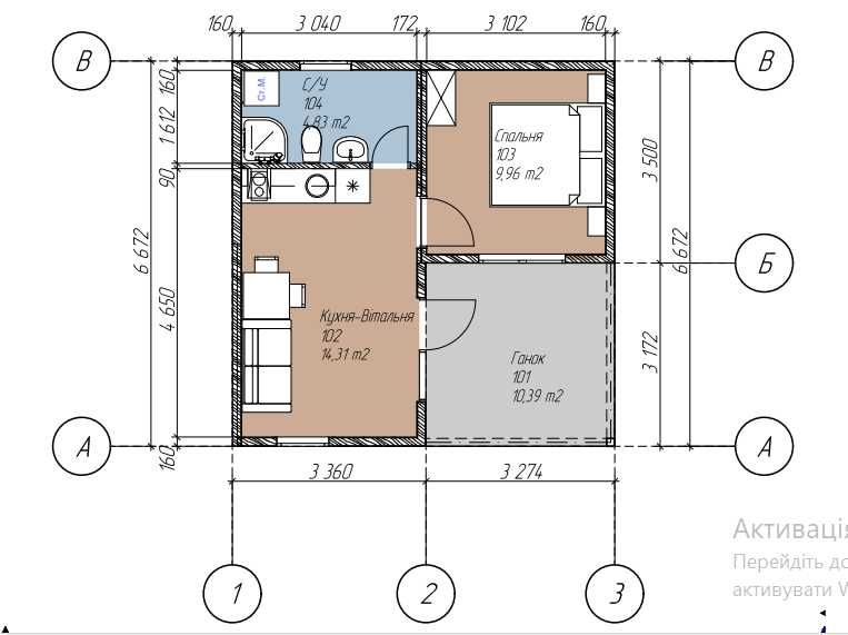 Будинок за адресою вул. Магістратська (площа 45,2 м²) - Atlanta.ua - фото 3