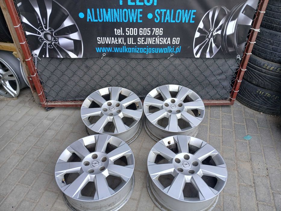 4x felgi R17 5x110 Opel Astra H Zafira Meriva Vectra C Saab