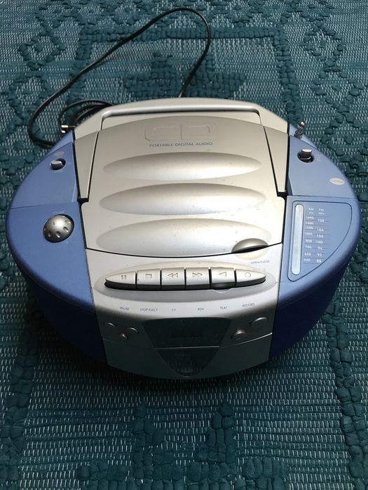 Rádio CD Mitsai Azul