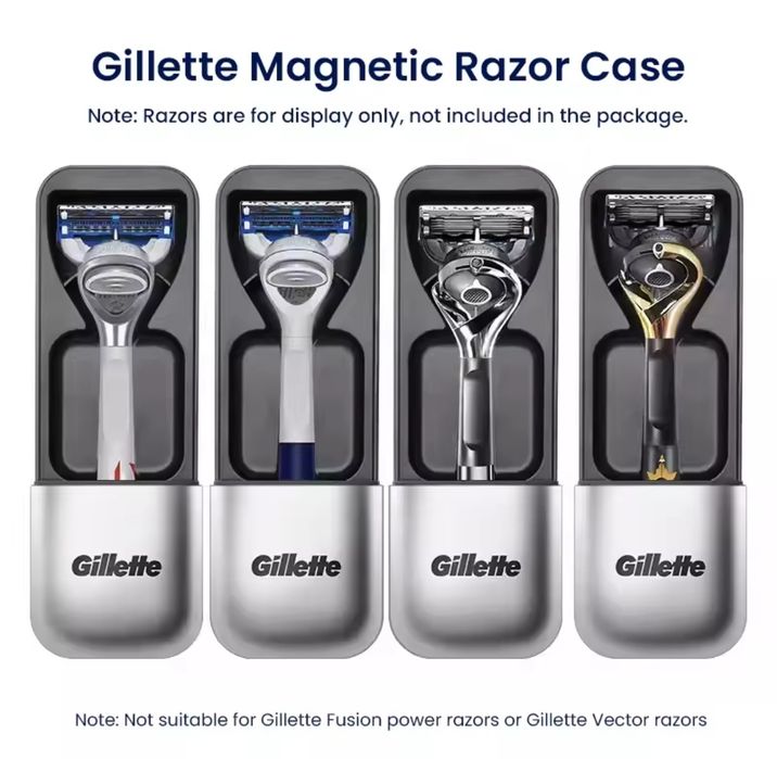 Кейс-чехол, travel case для бритв-станков Gillette