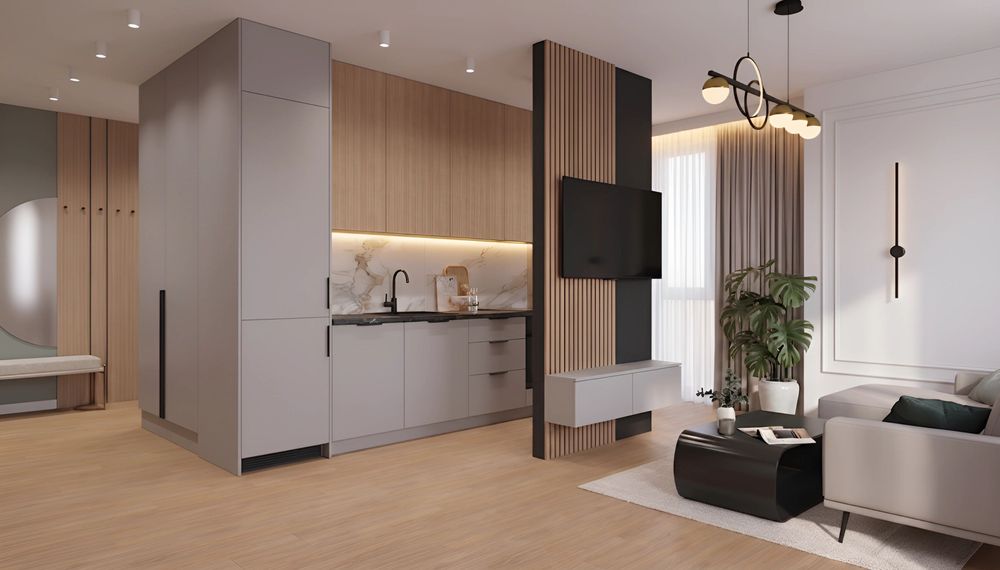 2 pokojowe mieszkanie w Raciborzu 45 m2