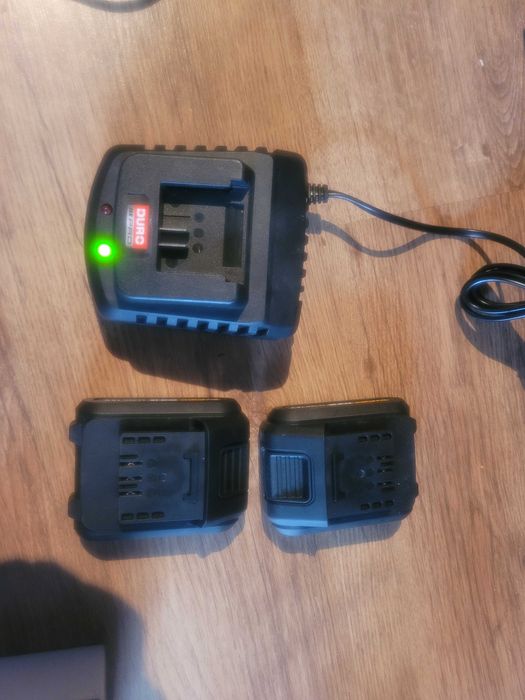 zestaw 2x Nowa bateria i ładowarka workzone 16v akumulator wkretarka