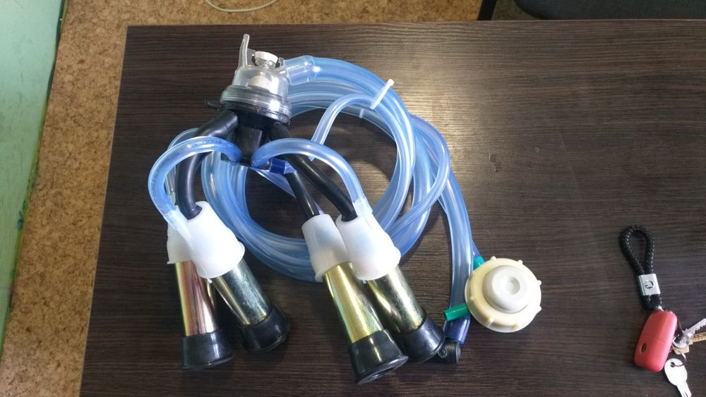 Доїльний апарат, паук, підвісна частина, доильный аппарат, подвесная