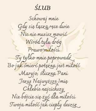Wokal na ślub / Śpiew na ślubie / Emilia Karbowska