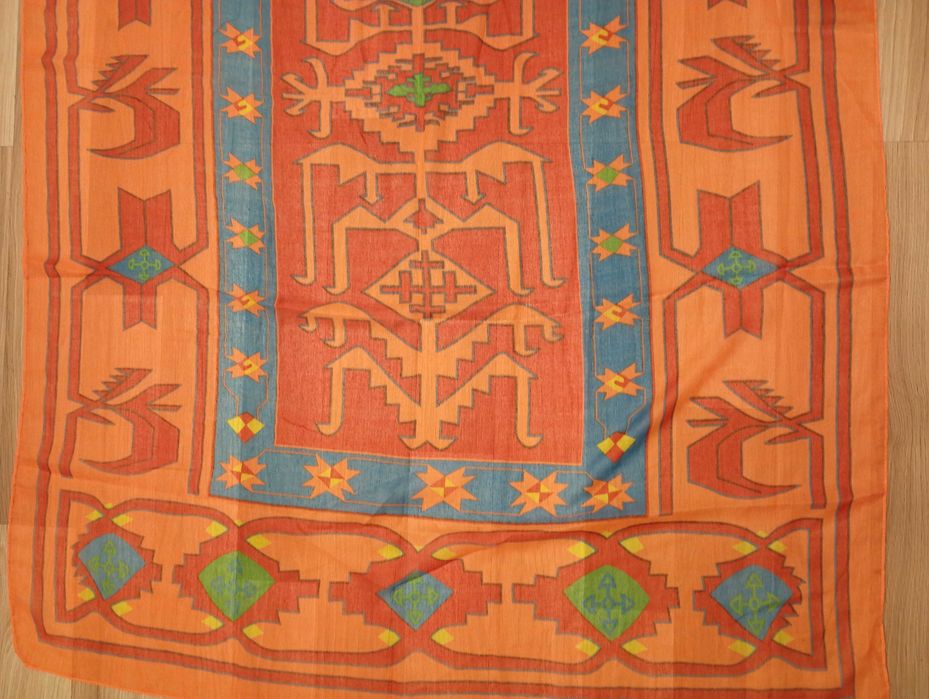 Duży lekki szal damski