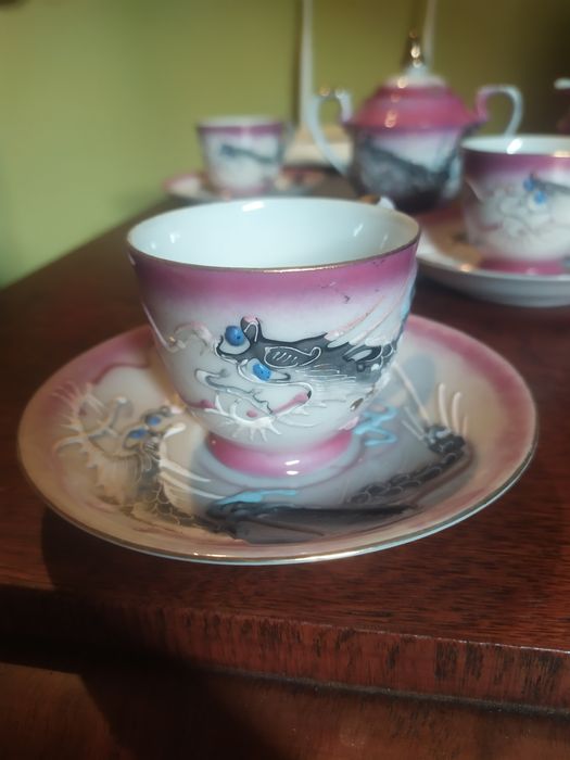 Porcelana japońska zestaw ręcznie malowane