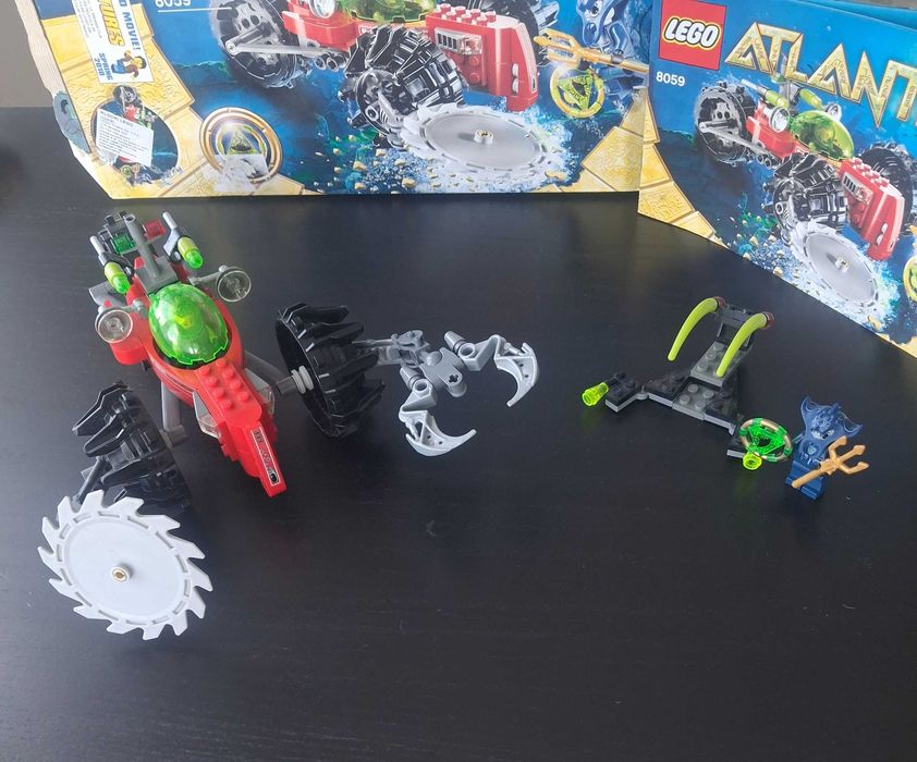 Lego Power Miners & Lego Atlantis zestawy