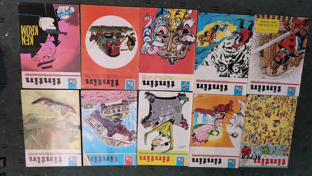 Lote 80 Revistas BD Tintin